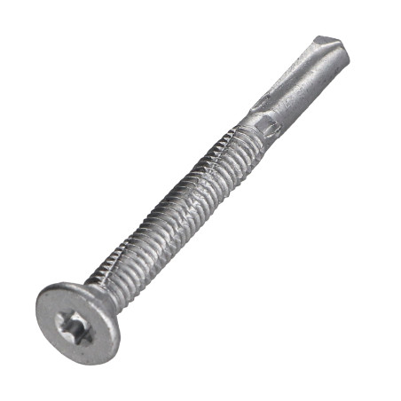 1 x Vis autoperceuse Bimétal Tête fraisée TORX T25 Foret Long 5.5X85