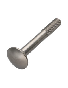 TRCC JAPY tête ronde collet carré Inox A2 M6X80 Filetage...