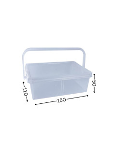 Boite de RANGEMENT à COUVERCLE 150X110X50 2
