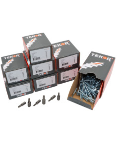 TEKOR PACK PRO 1200 Vis Tête fraisée Cranté TORX Acier...