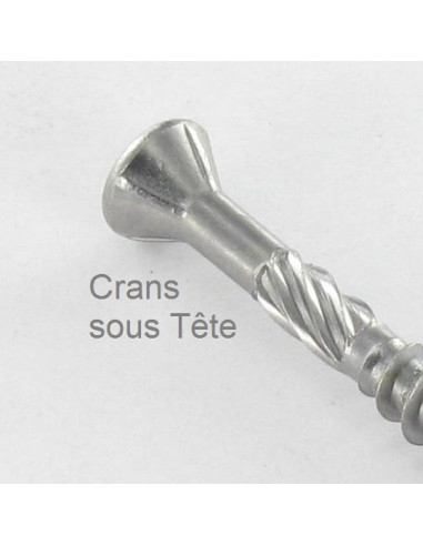 1 x Vis DECK TEKOR Tête fraisée bombée TFB TORX...