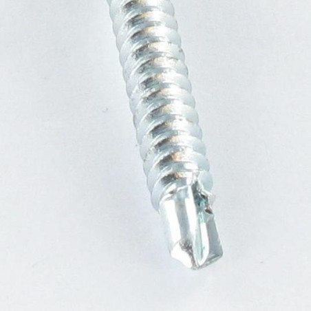 1 x Vis autoperceuse Tête cylindrique bombée TCB Carré phillips 4.8X50 Filet tôle Acier zingué