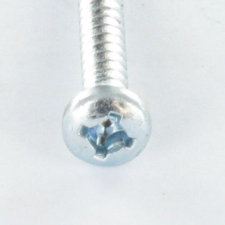 1 x Vis autoperceuse Tête cylindrique bombée TCB Carré phillips 4.8X50 Filet tôle Acier zingué