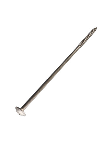 1 x Vis charpente tête disque Inox A2 8X220...