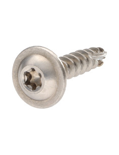 Vis charpente tête disque Inox A2 8X30 Filetage total...