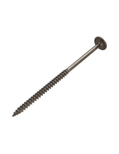 Vis charpente tête disque Inox A2 8X170 Filetée sur 80... 2