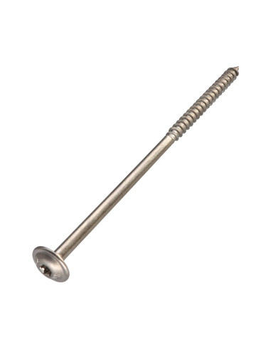 1 x Vis charpente tête disque Inox A2 8X170...