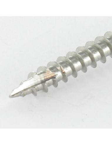 1 x Vis charpente tête disque Inox A2 8X260...