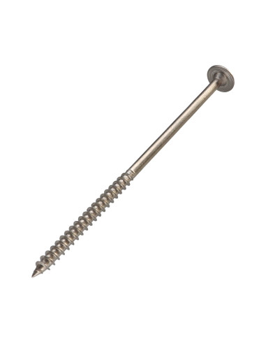 1 x Vis charpente tête disque Inox A2 8X170...