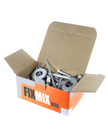 1 x KG De VISSERIE DIVERSE En Inox FIXMIX