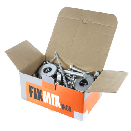 1 x KG De VISSERIE DIVERSE En Inox FIXMIX
