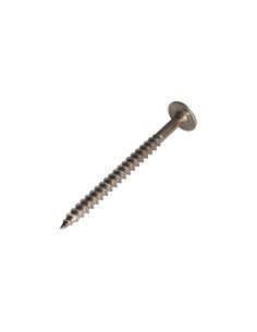 Vis charpente tête disque Inox A2 8X100 Filetée sur 80... 2