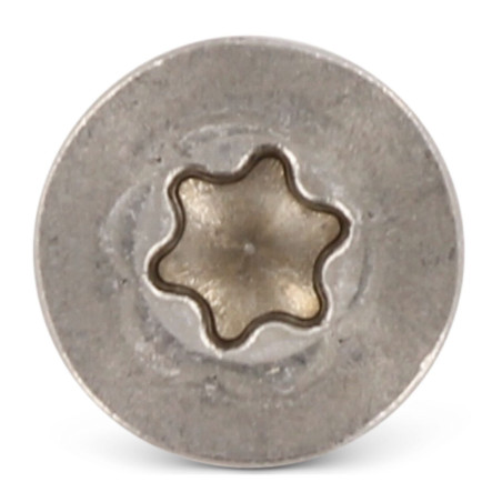 1 x Vis tôle Tête fraisée 2.9X13 TORX T10 Inox A4
