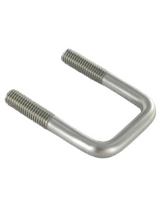 Etrier Fond droit ou plat 105X82X105 M12/30/30 Inox A4