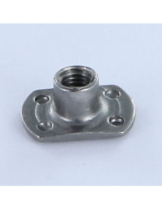 Ecrou cylindrique à souder Bossage extérieur M6 19X11...