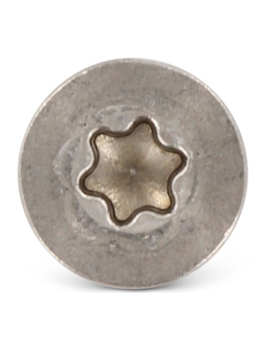 1 x Vis tôle Tête fraisée 2.9X38 TORX T10 Inox A4