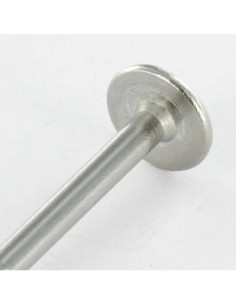 Vis charpente tête disque Inox A2 4.5X25 Filetée sur 18... 2