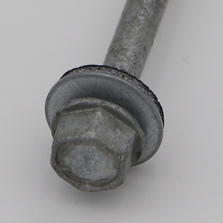 1 x Vis autoperceuse Tête hexagonale TH Lisse 6.3X125 Forte tenue à la corrosion Acier galvanisé à chaud