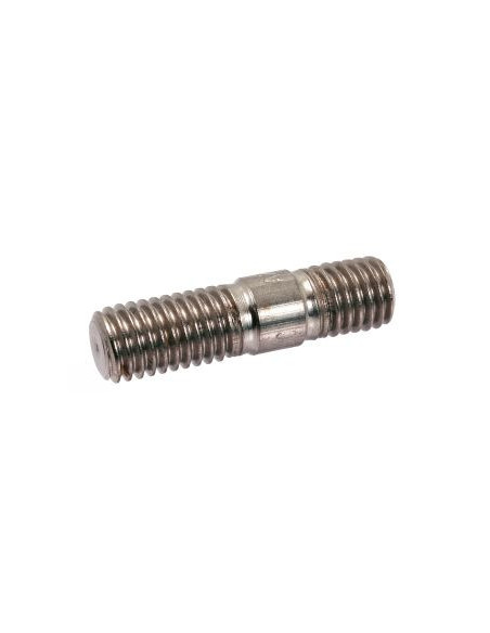 1 x Goujon bout filetée ~1xdiamètre Inox A2 M8X25 Longueur total 33