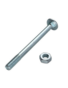 TRCC JAPY tête ronde collet carré M10X120 Filetage... 2