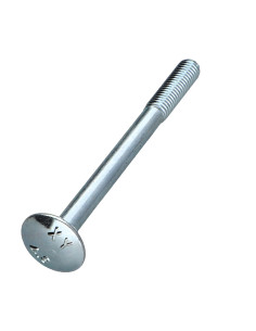 TRCC JAPY tête ronde collet carré M5X60 Filetage partiel...