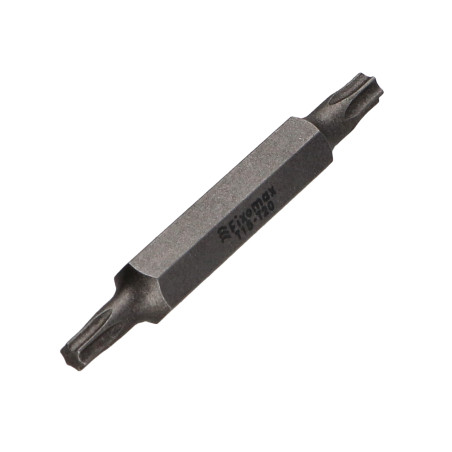 1 x Embout Double TORX T15 + TORX T20 Longueur 50 FIXOMAX