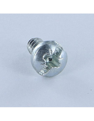 1 x Vis tôle tête cylindrique bombée large POZI...