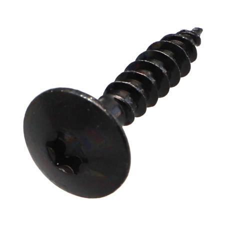 1 x Vis Penture 6X35 Filetage partiel TORX T30 Acier zingué noir