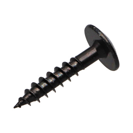 1 x Vis Penture 6X35 Filetage partiel TORX T30 Acier zingué noir