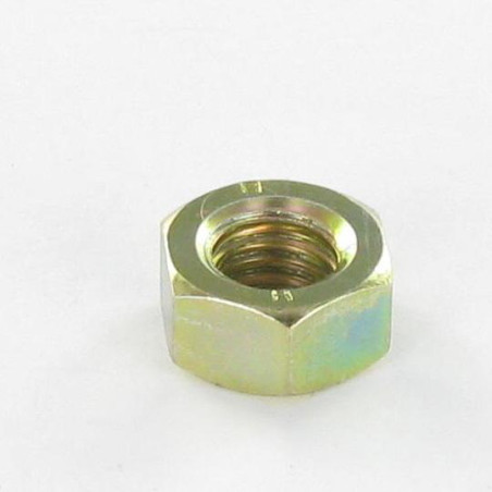 1 x Ecrou hexagonale M10 Classe 8 Bichromaté