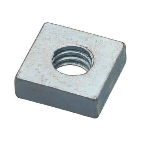 1 x Ecrou carré M16 24X24X13 Acier zingué