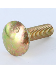 TRCC JAPY tête ronde collet carré M10X20 Filetage total...