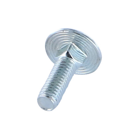 1 x TRCC JAPY tête ronde collet carré M8X90 Filetage total Acier brut Géomet 500A