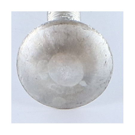 1 x TRCC JAPY tête ronde collet carré M6X45 Filetage total Aluminium