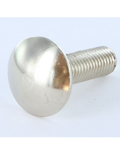TRCC JAPY tête ronde collet carré M12X45 Filetage total...