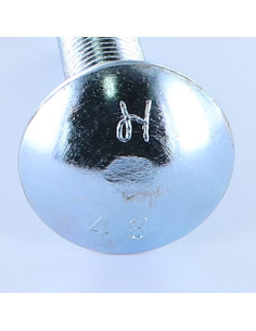 TRCC JAPY tête ronde collet carré M16X60 Filetage total... 2