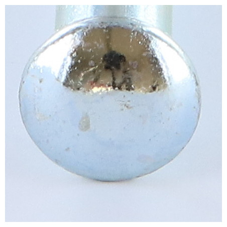 1 x TRCC JAPY tête ronde collet carré M12X110 Filetage total Acier zingué