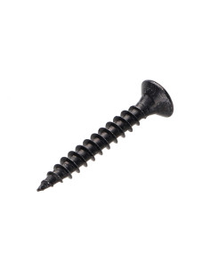 VBA Vis bois agglo Tête fraisée Pozi N°2 3.5X30 Filetage... 2