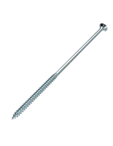 1 x Vis bois TEKOR Tête fraisée Cranté 6X160...