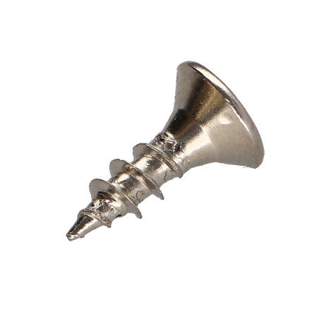 1 x VBA Vis bois agglo Tête fraisée Pozi N°2 4X13 Filetage total Acier nickelé