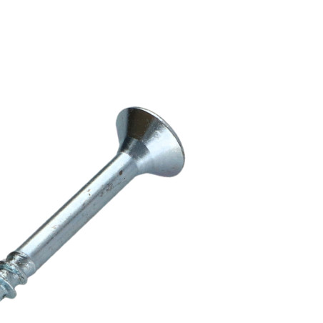 1 x VBA Vis bois agglo Tête fraisée Pozi N°2 4X70 Filetage partiel Acier zingué