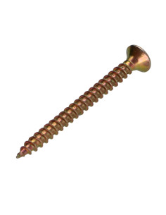 VBA Vis bois agglo Tête fraisée Pozi N°1 3X35 Filetage... 2