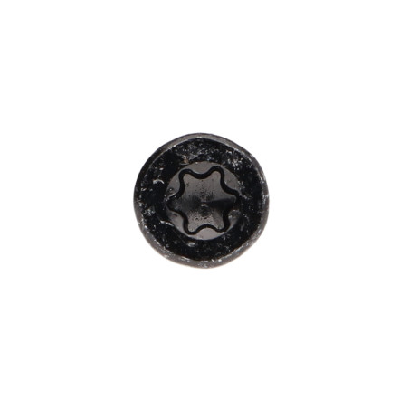 1 x VBA Vis bois agglo Tête fraisée TORX T20 4X40 Filetée sur 24 Acier zingué noir