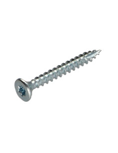Vis bois TEKOR Tête fraisée Cranté 6X50 TORX T30 Acier...