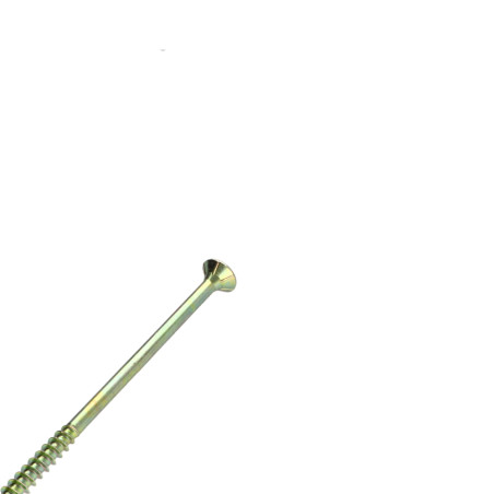 1 x Vis bois TEKOR Tête fraisée Cranté 6X140 Filetée sur 70 TORX T30 ZBCR3+ Pointe antifendage type 17