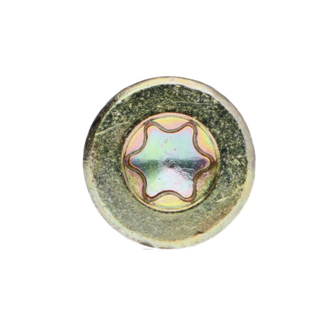 1 x Vis bois TEKOR Tête fraisée Cranté 6X140 Filetée sur 70 TORX T30 ZBCR3+ Pointe antifendage type 17
