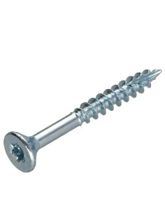 Vis bois TEKOR Tête fraisée Cranté 4X45 Filetée sur 27...