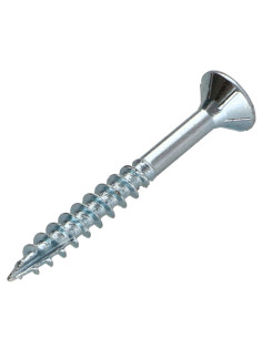 Vis bois TEKOR Tête fraisée Cranté 4X45 Filetée sur 27... 2