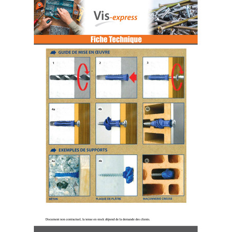 1 x Cheville Nylon 6X30 4ALL RAWLPLUG