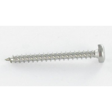 1 x VBA Vis bois agglo Tête ronde TR 3.5X15 TORX T15 Acier zingué